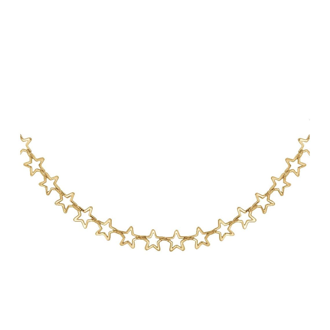 Collana Donna in Acciaio IP GOLD con Stelle CK2245