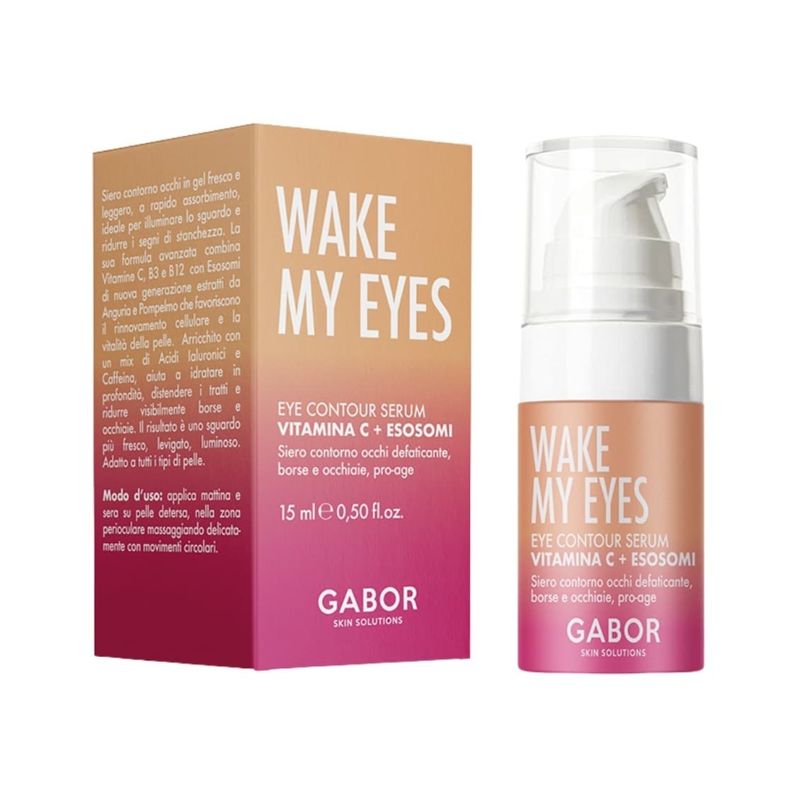 Gabor Wake My Eyes Siero Contorno Occhi Defaticante 15ml
