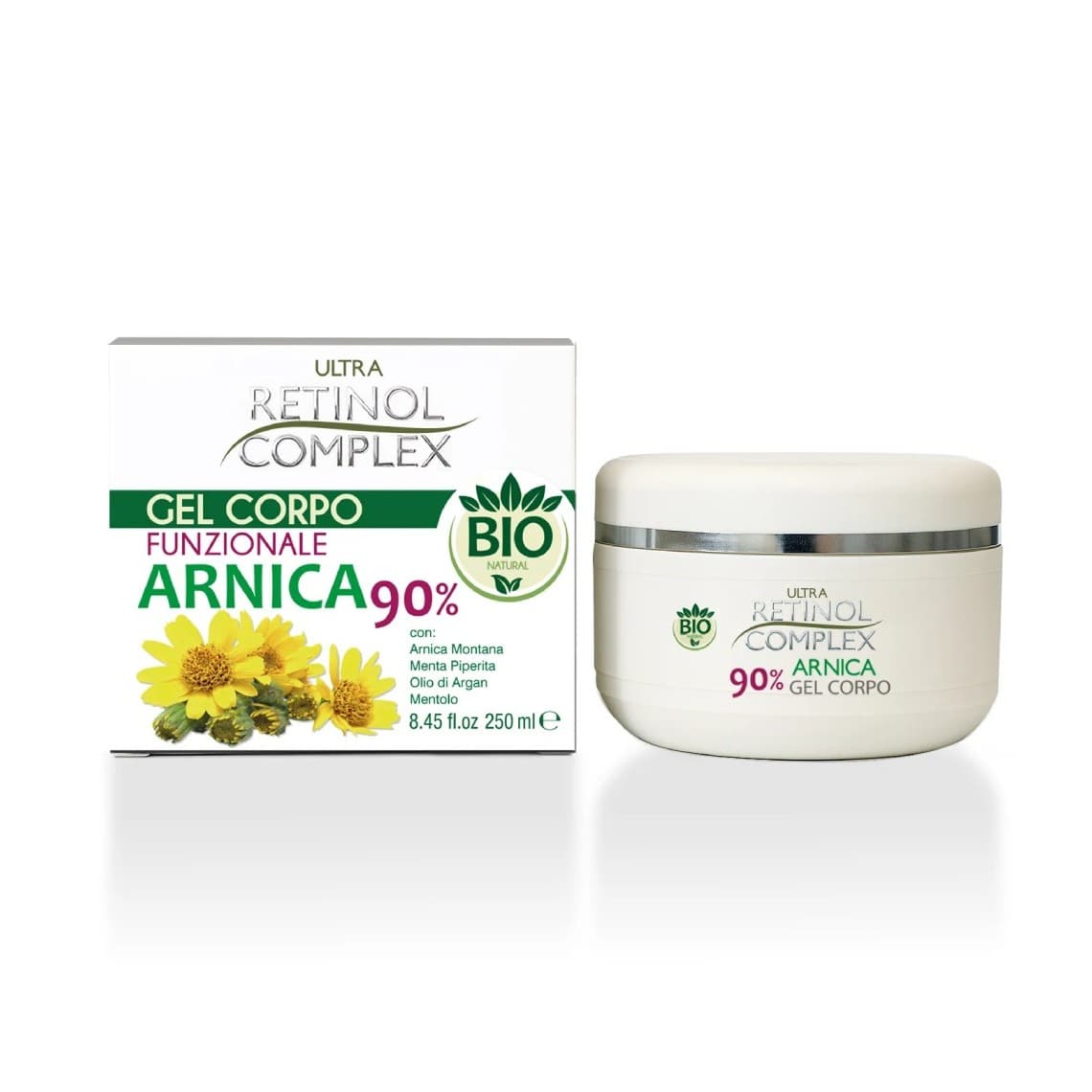 Retinol Complex Gel Corpo Funzionale Arnica 90% 250ml
