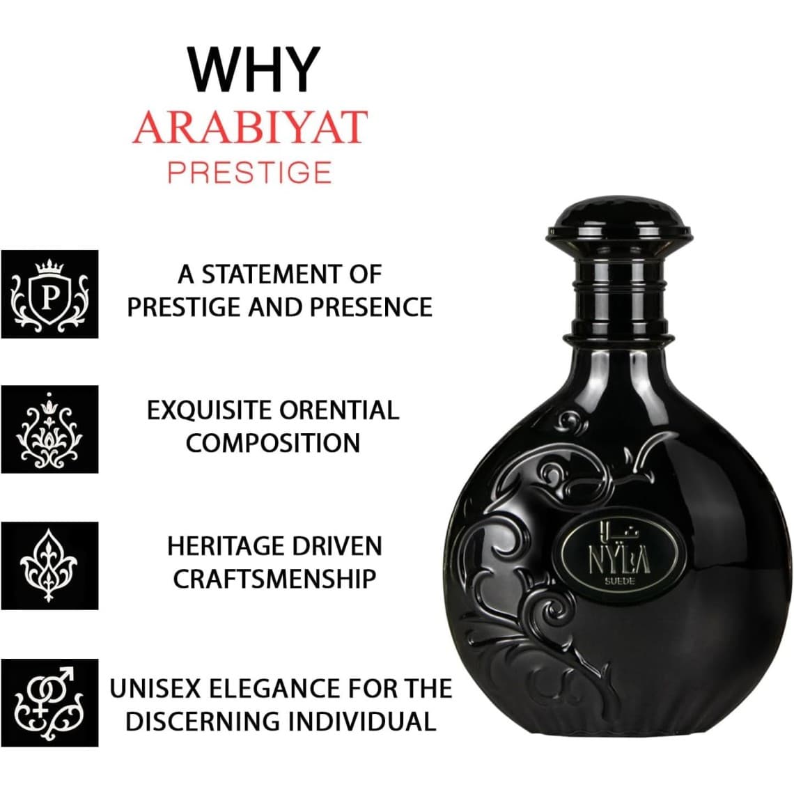 Arabiyat Prestige Nyla Suede Eau de Parfum 80ml