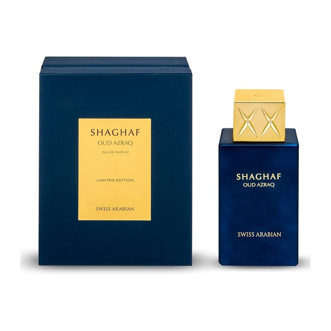 Swiss Arabian Shagaf oud Azraq Eau de Parfum 75ml Spray