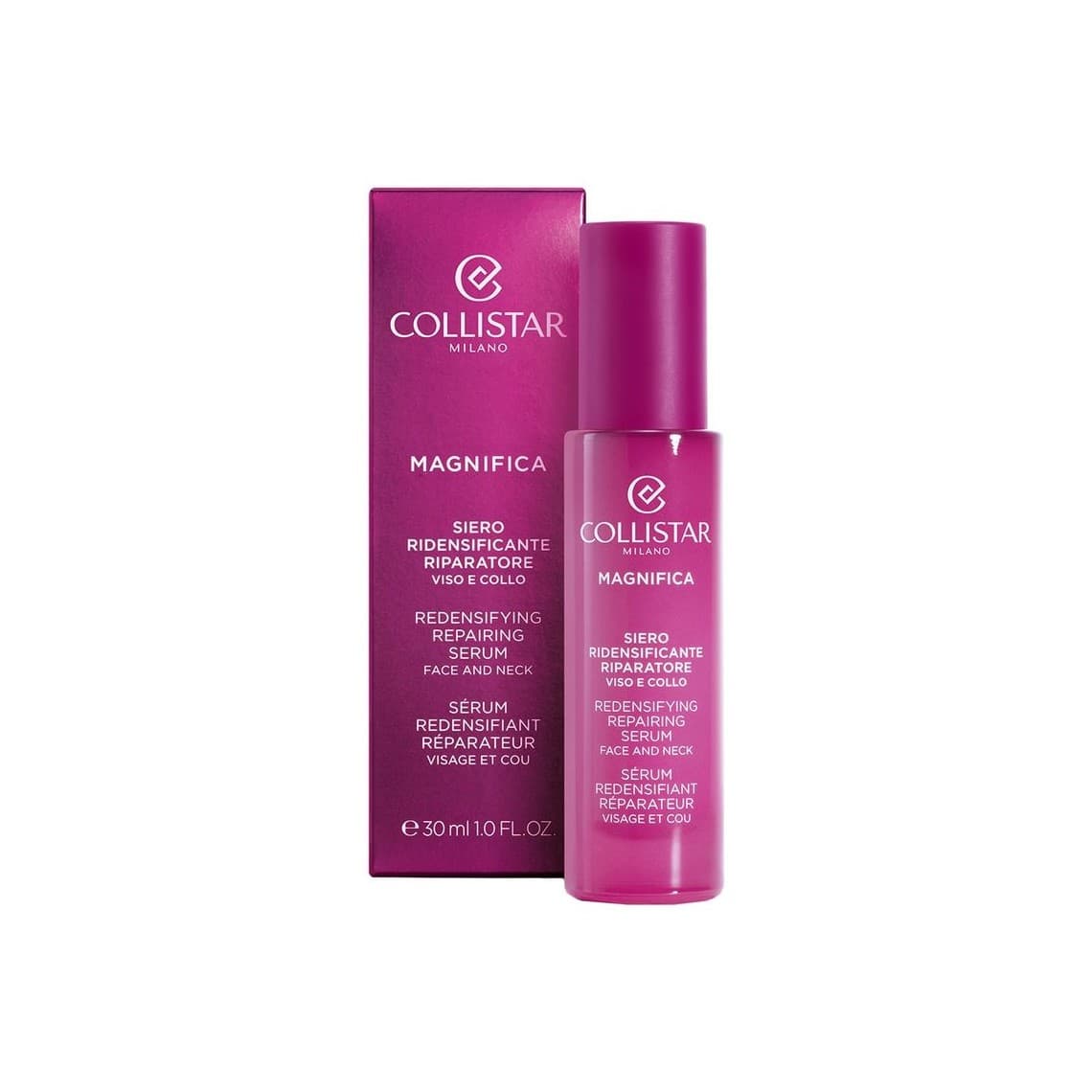 Magnifica Siero Ridensificante Riparatore Viso e Collo 30ml
