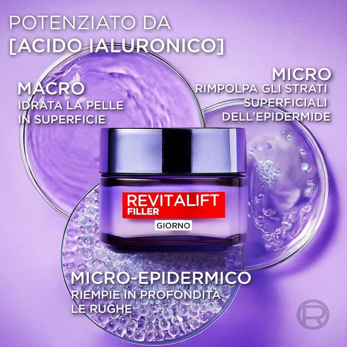 Revitalift Filler Crema Viso Giorno Microepidermico 50ml