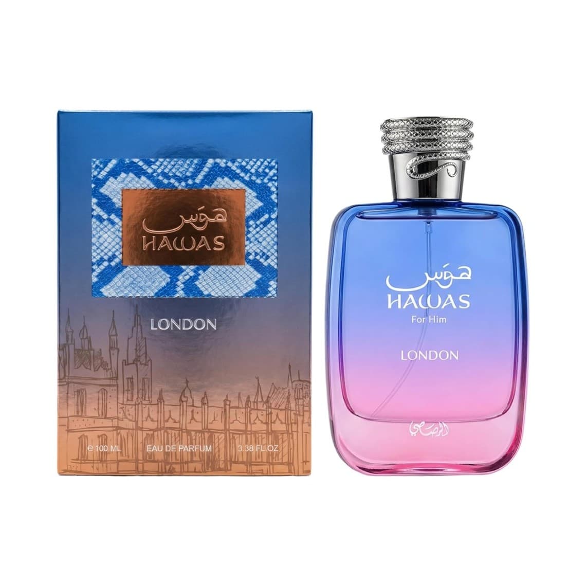 Rasasi Hawas London for Him Eau de Parfum 100ml spray