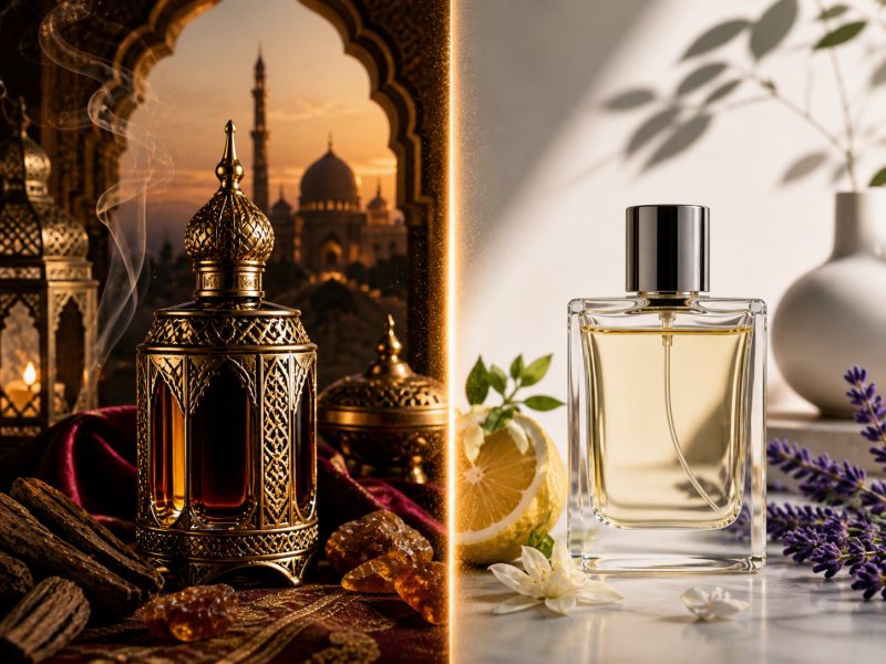 Differenza tra profumi arabi e profumi occidentali