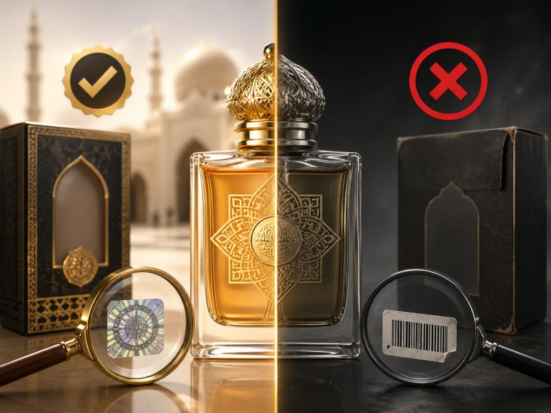 Come distinguere un profumo arabo originale da uno falso?